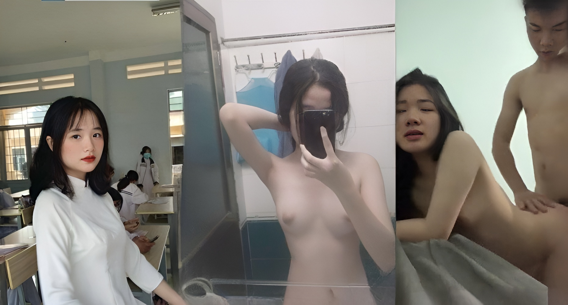 Em sinh viên dâm đãng khi ba mẹ vắng nhà